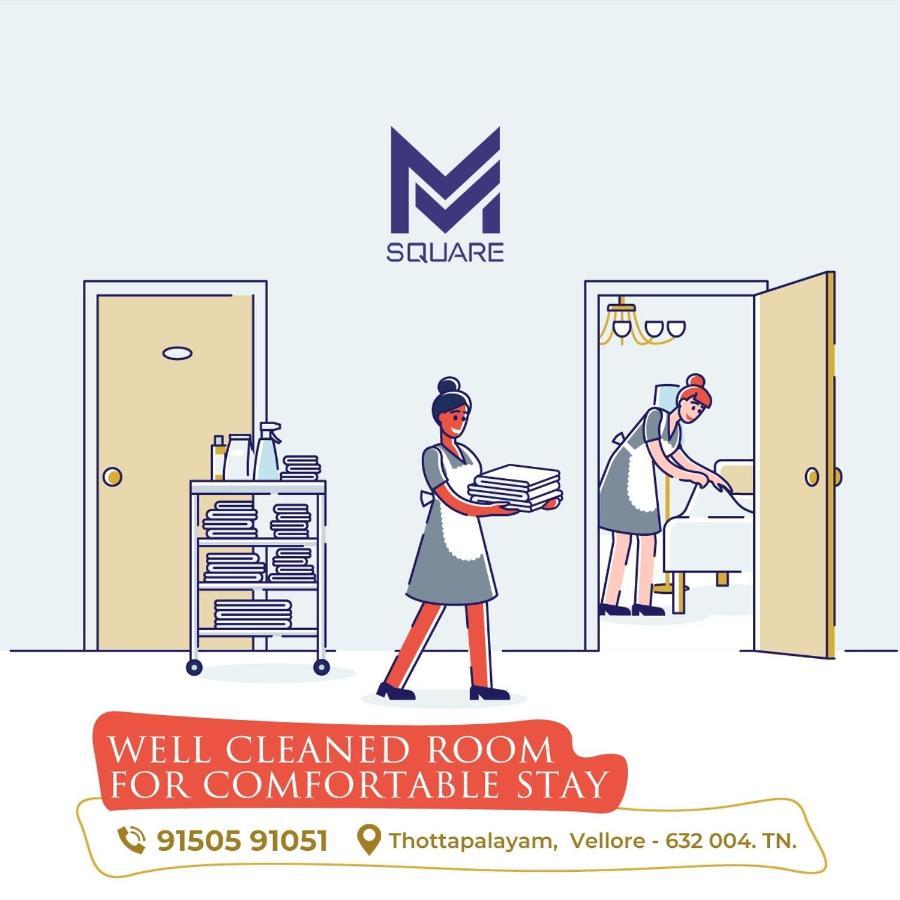 Hotel M Square Vellore Exterior foto